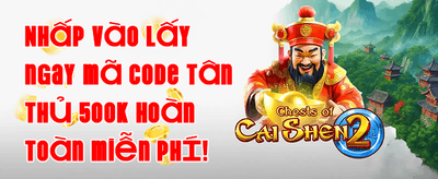 Thưởng Chào Mừng 100% Lần Nạp Đầu promotion